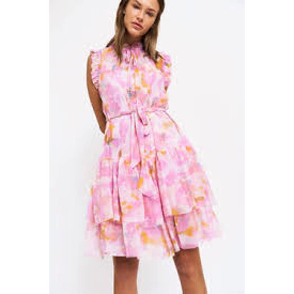 Christy Lynn Sanaa Dress in Buttercup S